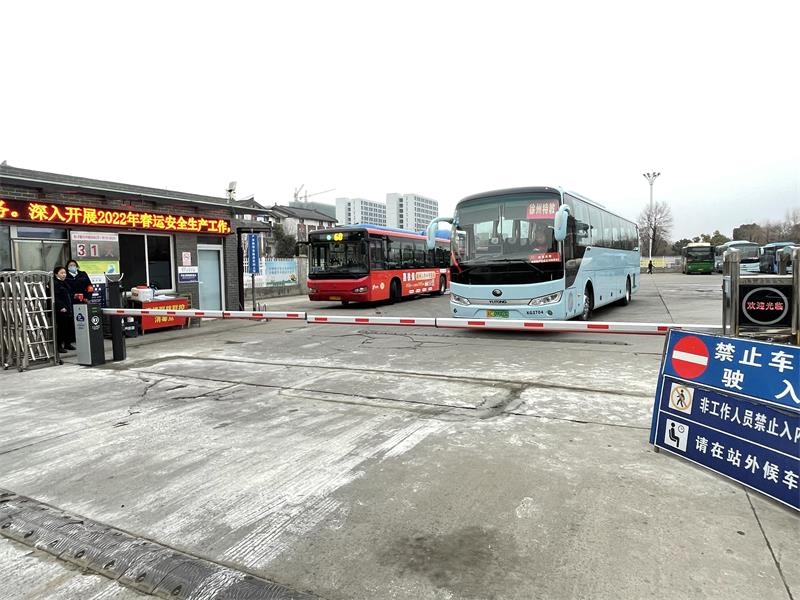 徐州食品城公交首末站車牌識別系統