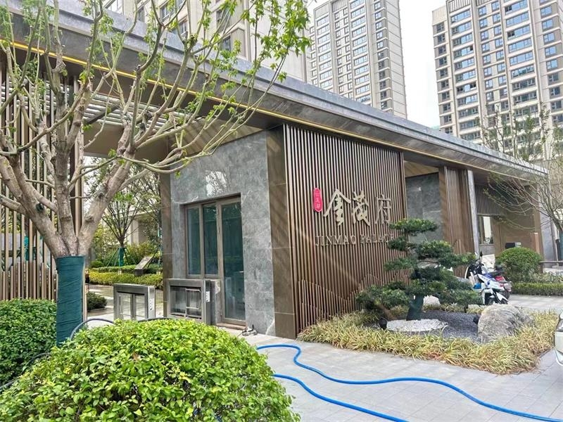 徐州金茂府小區車牌識別系統