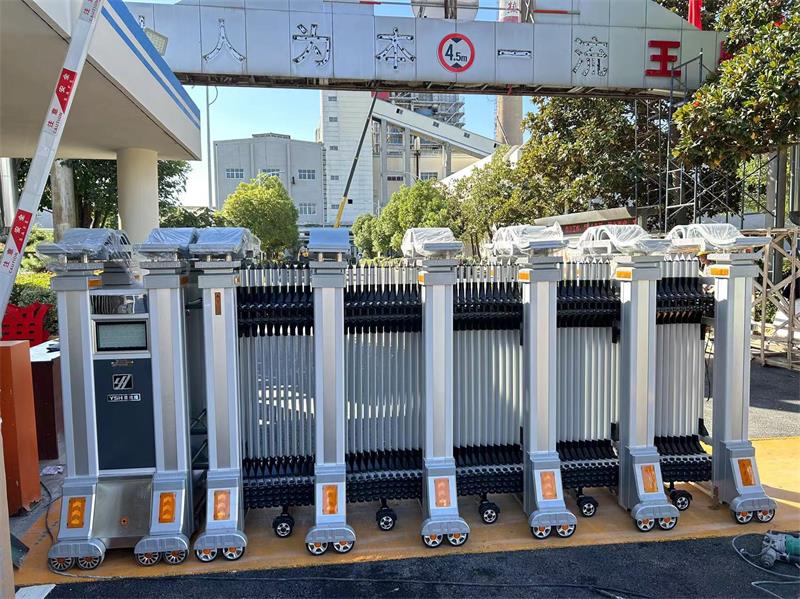 山東王晁煤電集團熱電廠 電動伸縮門 車牌識別系統