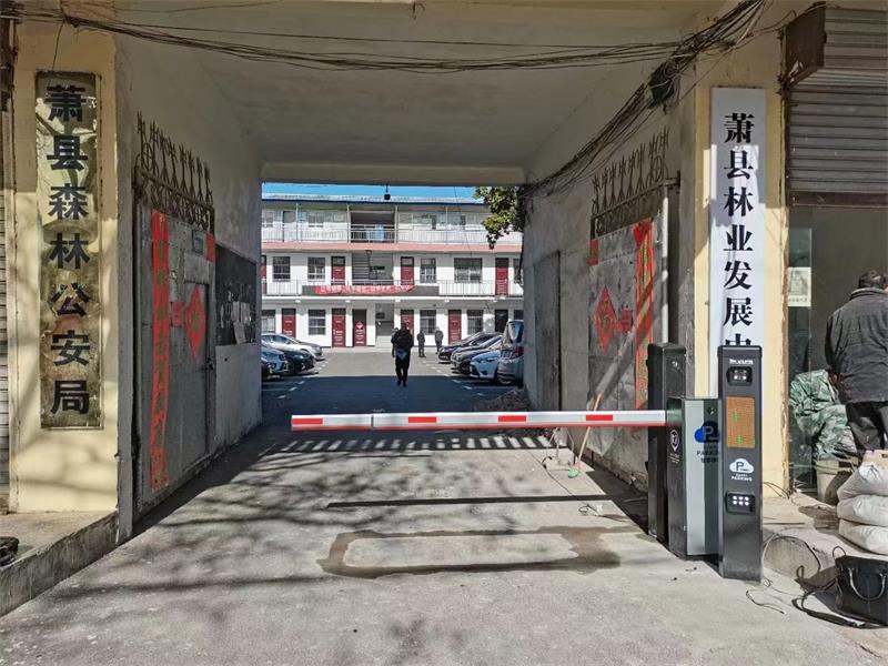 蕭縣森林公安局車牌識別系統